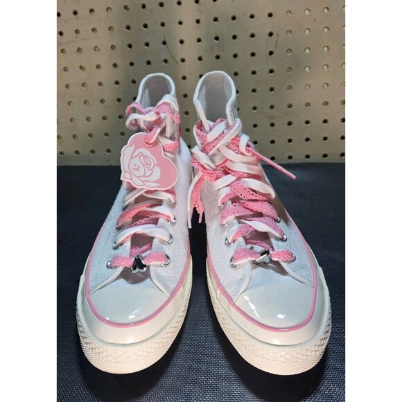 New Converse W Chuck 70 Rose Sneakers Shoes Vintage White A14798C US Size 10.5 - Picture 10 of 11